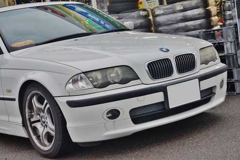 BMW 3シリーズ E46のローダウン(H＆R スポーツスプリングとダンパー